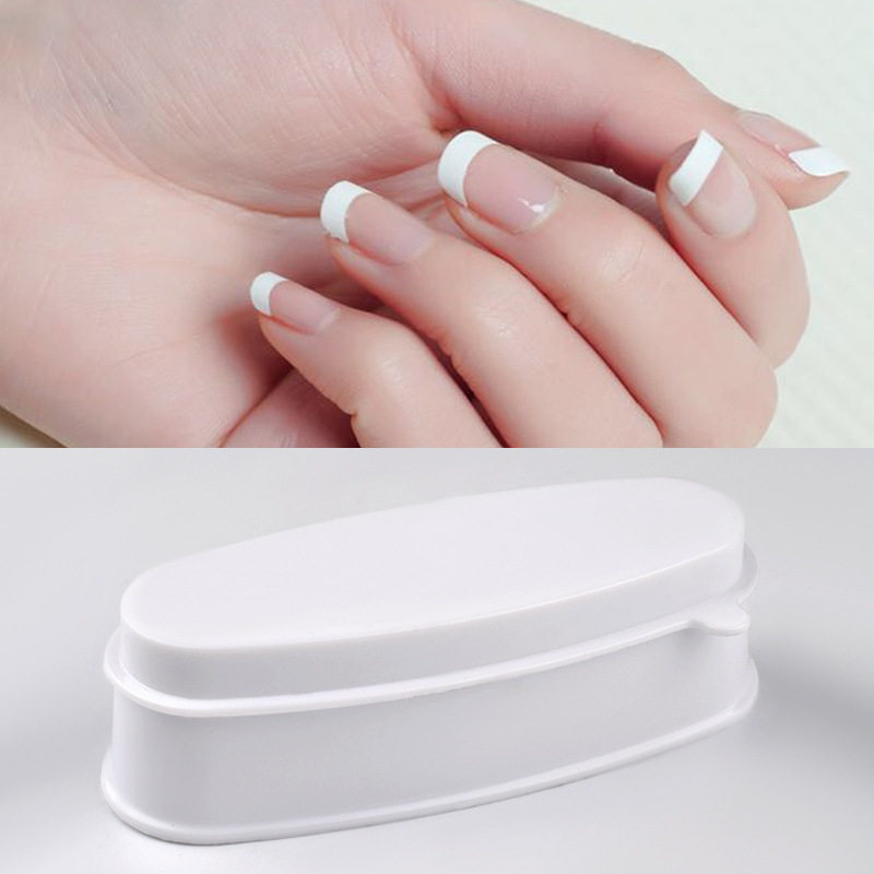 Dip Powder Nail - 흰색 네일 디핑 파우더 세트, 오래