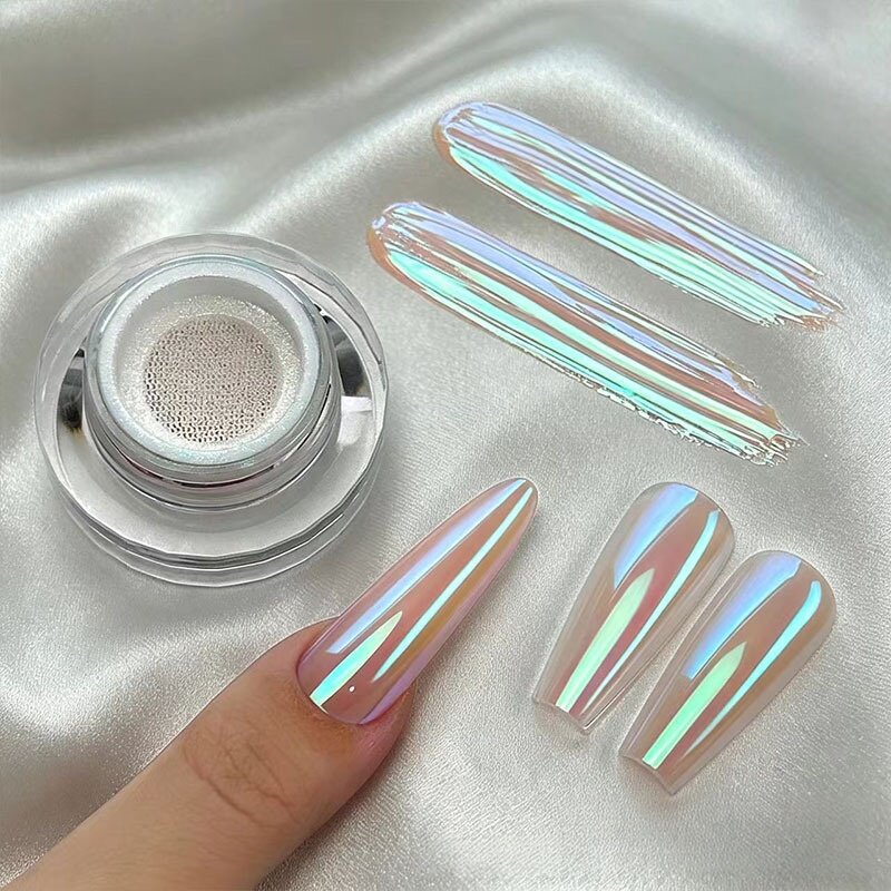 7컬러 유니콘 크롬 네온 파우더 휴먼 피쉬 파우더 마카 - Dip Powder Nail 리뷰 및 가격