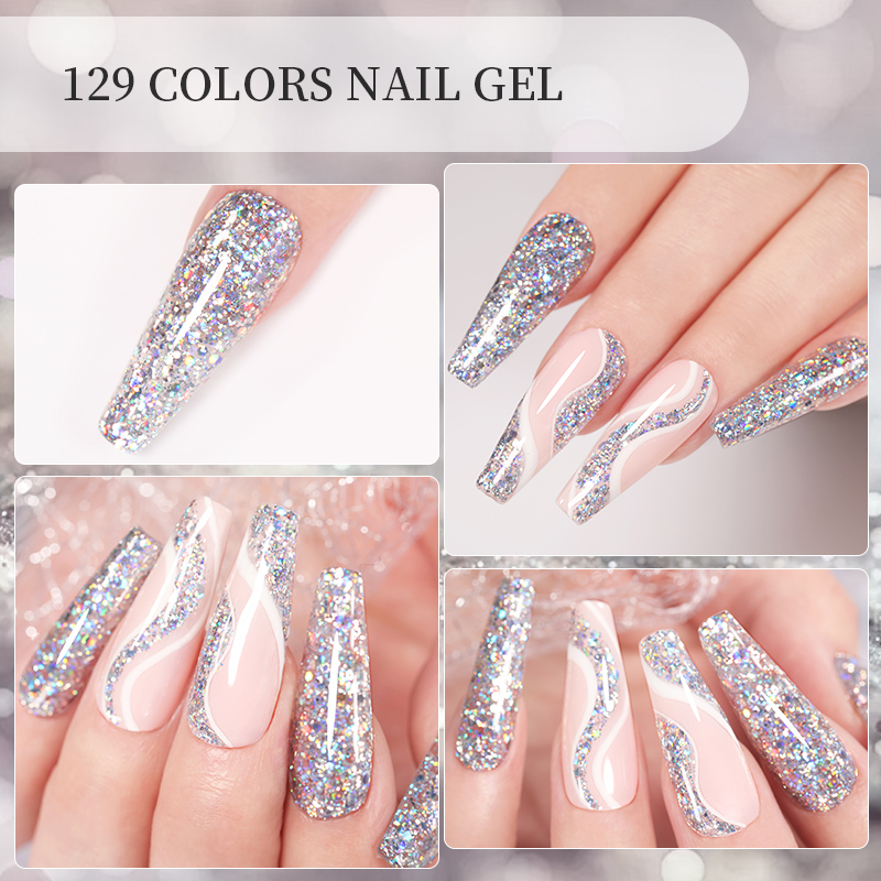 릴리큐트 7ml 글리터 네일 젤 폴리시 브로큰 스트레이 - Dip Powder Nail 리뷰 및 가격