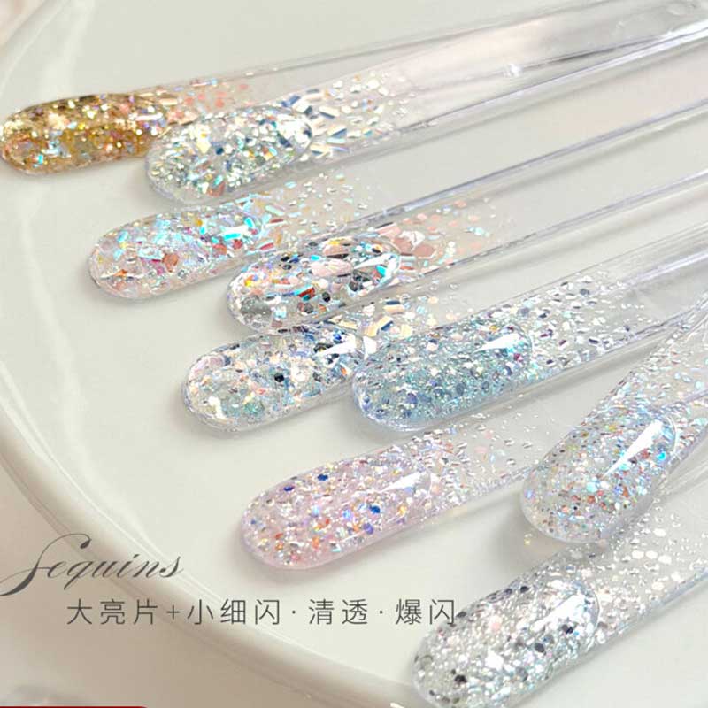 MR 네일 글리터, 인어공주 테마의 반짝이는 파우더,  - Dip Powder Nail 리뷰 및 가격