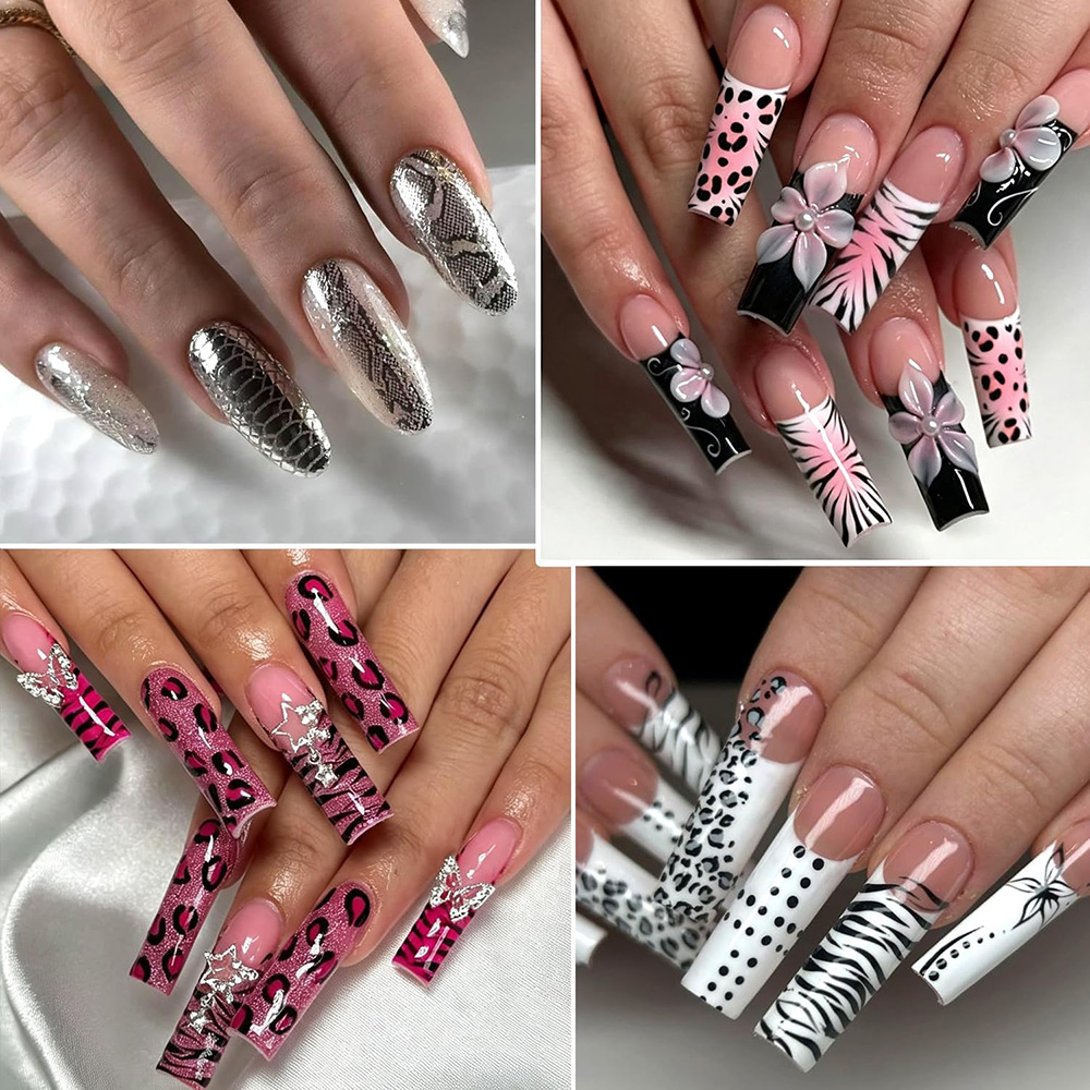 동물 무늬 네일 스탬핑 플레이트: 표범, 얼룩말, 뱀, - Nail Art Zebra 리뷰 및 가격