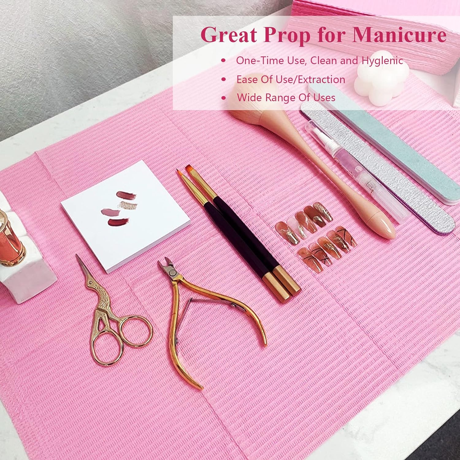 20 개/몫 일회용 방수 식탁보 네일 아트 테이블 매트 - Nail Art Lotso 리뷰 및 가격